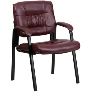 Flash Furniture Burgundy Leather Side Chair Burgundy Bt-1404-burg-gg - All
