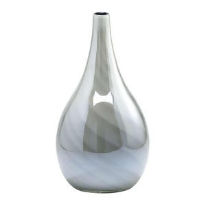Cyan Design Small Petra Vase White and Smoked 02933 - All