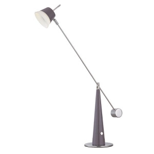 Et2 Lighting Eco Task Led Table Lamp Platinum / Polished Chrome E41019-plpc - All