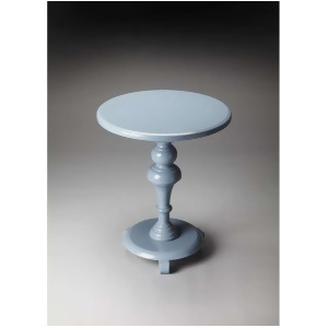 Butler Nicolet Glossy Wedgewood Pedestal Table Glossy Wedgewood 2213305 - All