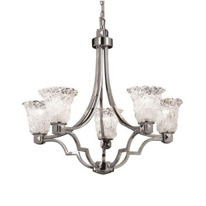 Justice Design Chandelier Gla-8500-20-lace-crom - All