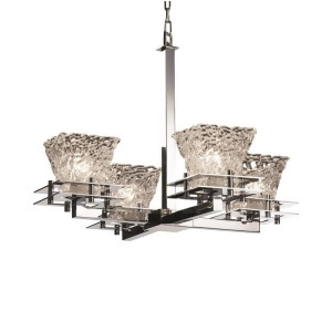 Justice Design Chandelier Gla-8100-40-lace-crom - All
