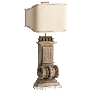 Cyan Design Loft Table Lamp Limed Gracewood 05930 - All