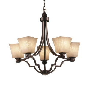 Justice Design Chandelier Fsn-8500-40-drop-dbrz - All