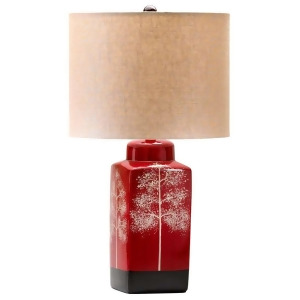Cyan Design Thomas Table Lamp Red 04378 - All