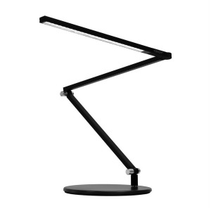 Koncept Z-Bar Mini Led Desk Lamp w/ Base Metallic Black Ar3100-wd-mbk-dsk - All