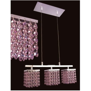Classic Lighting Bedazzle Crystal Chandelier-Linear Chrome 16103Sro - All