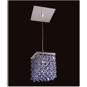 Classic Lighting Bedazzle Crystal Pendant Chrome 16101Sap - All