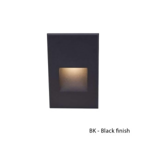 Wac Lighting LEDme Vertical Step and Wall Light 277V Black Wl-led200f-c-bk - All