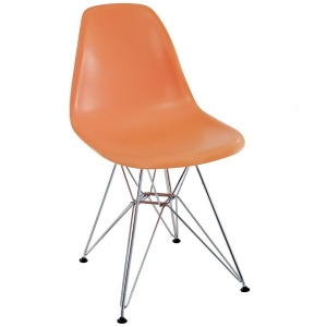 Modway Furniture Paris Dining Side Chair Orange Eei-179-ora - All