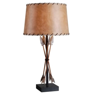 Kenroy Home Bound Arrow Table Lamp Antique Wash 32557Atw - All