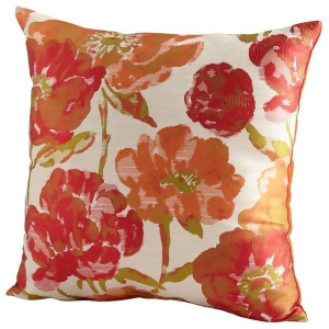 Cyan Design Flower Power Pillow Orange 06521 - All