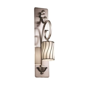 Justice Design Wall Sconce Wgl-8579-10-swop-nckl - All