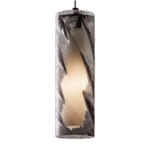Lbl Lighting Paige Pendant Satin Nickel and Gray Hs795smsc1bmpt - All