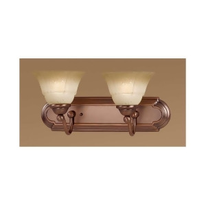 Classic Lighting Providence Glass Steel Vanity Antique Copper 69632Acptcg - All