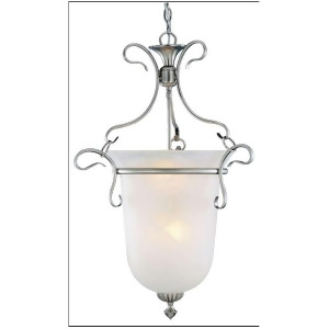Classic Lighting Bellwether Glass Steel Pendant Pewter 7996Ptr - All