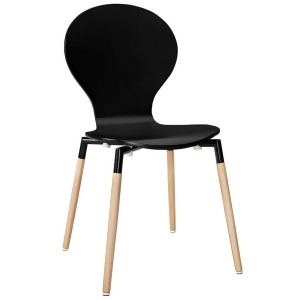 Modway Furniture Path Dining Side Chair Black Eei-1053-blk - All