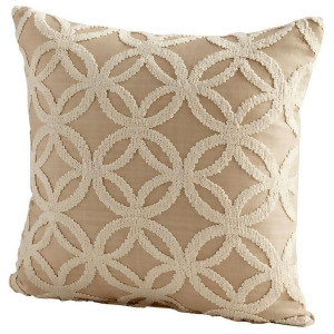 Cyan Design Circle Of Life Pillow Taupe 06507 - All