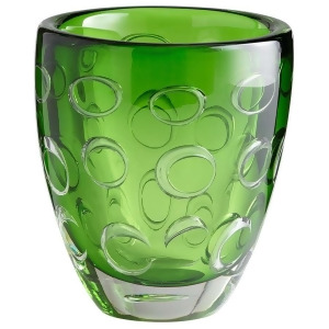 Cyan Design Small Brin Vase Emerald Green 05371 - All