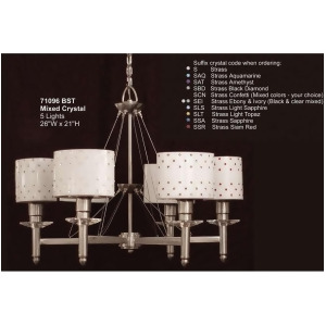 Classic Lighting Chandelier 71096Bstscn - All