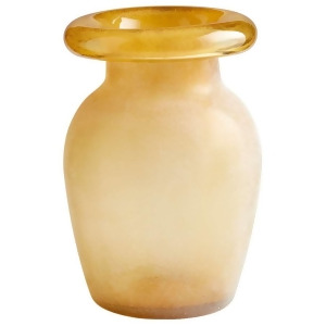 Cyan Design Small Lolli Vase Frosted Amber 06673 - All