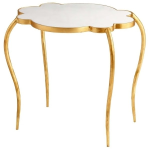 Cyan Design Small Flora Side Table Gold Leaf 06239 - All