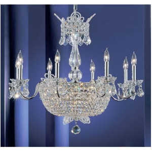 Classic Lighting Crown Jewels Crystal Chandelier Chrome 69788Chcp - All