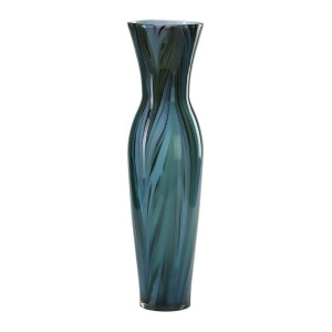 Cyan Design Tall Peacock Feather Vase Multi Colored Blue 02921 - All