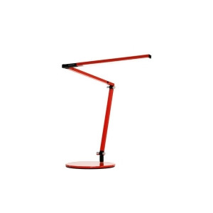 Koncept Z-Bar Mini Led Desk Lamp with Base Warm Light Red Ar3100-wd-red-dsk - All