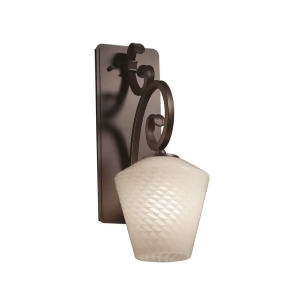 Justice Design Wall Sconce Fsn-8578-22-weve-dbrz - All