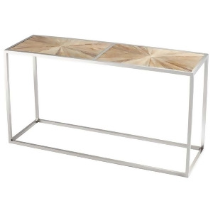 Cyan Design Aspen Console Table Black Forest Grove and Chrome 06552 - All