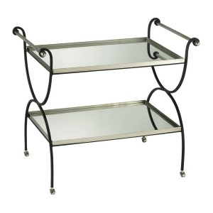 Cyan Design Two Tier Table Silver And Black 04000 - All