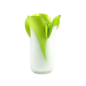 Cyan Design Small Andre Vase Green and White 04489 - All