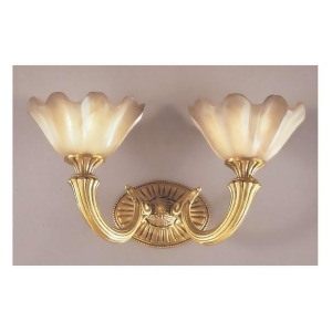 Classic Lighting Atlantis Alabaster Sconce/WallBracket Honey Bronze 55202Hbz - All