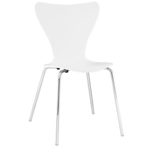 Modway Furniture Ernie Dining Side Chair White Eei-537-whi - All