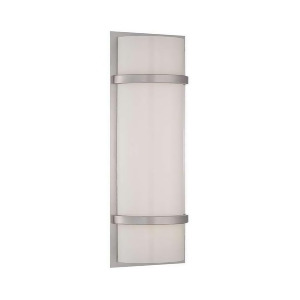 Wac dweLED Vie 20' Led Wall Sconce Brushed Nickel Ws-6620-bn - All