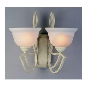 Classic Lighting Alpha Glass and Iron Sconce/WallBracket Sand White 68902Sw - All