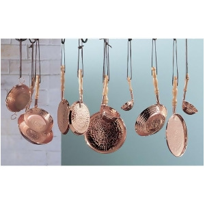 Classic Lighting Country Kitchen Wrought Iron Accessory CopperPots - All