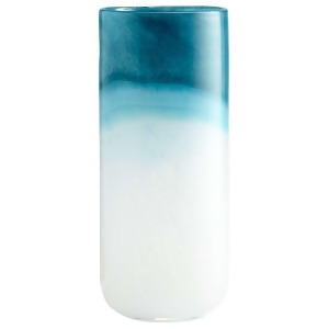 Cyan Design Large Turquoise Cloud Vase Blue and White 05877 - All