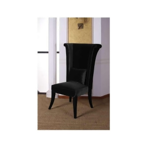 Armen Living Mad Hatter Dining Chair Black Lc847sibl - All