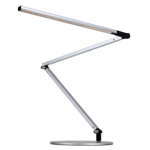 Koncept Z-Bar Led Desk Lamp with Base Warm Light Silver Ar3000-wd-sil-dsk - All