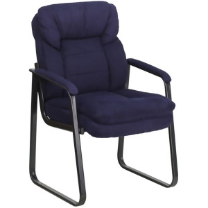 Flash Furniture Blue Microfiber Side Chair Navy Go-1156-nvy-gg - All