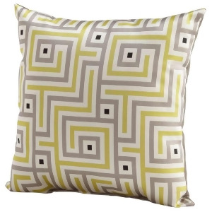 Cyan Design Maze Pillow Lime Green 06516 - All