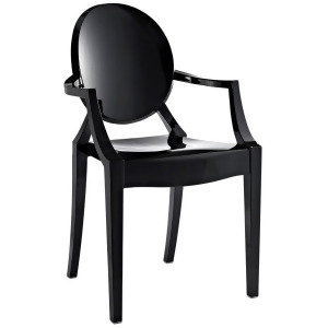 Modway Furniture Casper Dining Armchair Black Eei-121-blk - All