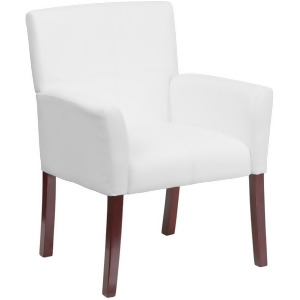 Flash Furniture Bonded Leather Side Chair White Bt-353-wh-gg - All