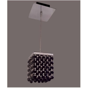 Classic Lighting Bedazzle Crystal Pendant Chrome 16101Blk - All