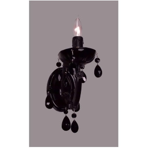 Classic Lighting Wall Sconce 8341Bblkcbk - All