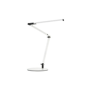 Koncept Z-Bar Mini Led Desk Lamp w/ Base Warm Light White Ar3100-wd-wht-dsk - All