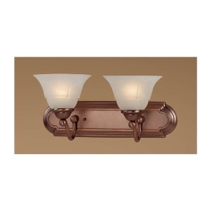 Classic Lighting Providence Glass Steel Vanity Antique Copper 69632Acpwag - All