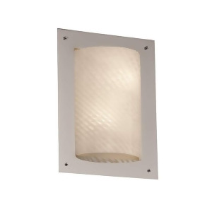 Justice Design Wall Sconce Fsn-5563-weve-crom - All